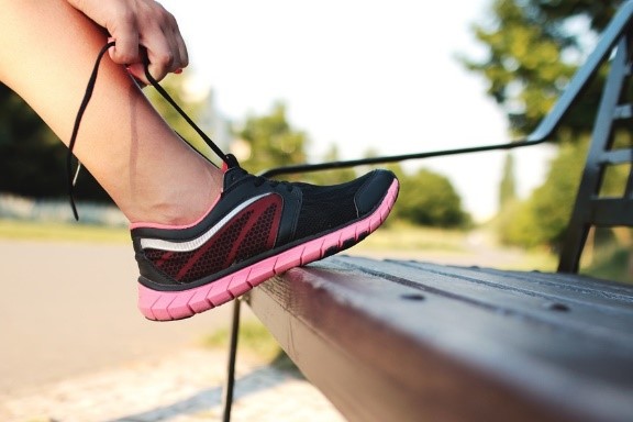Runner's Shoes - proper shoes can prevent injures, but orthotics can help heal