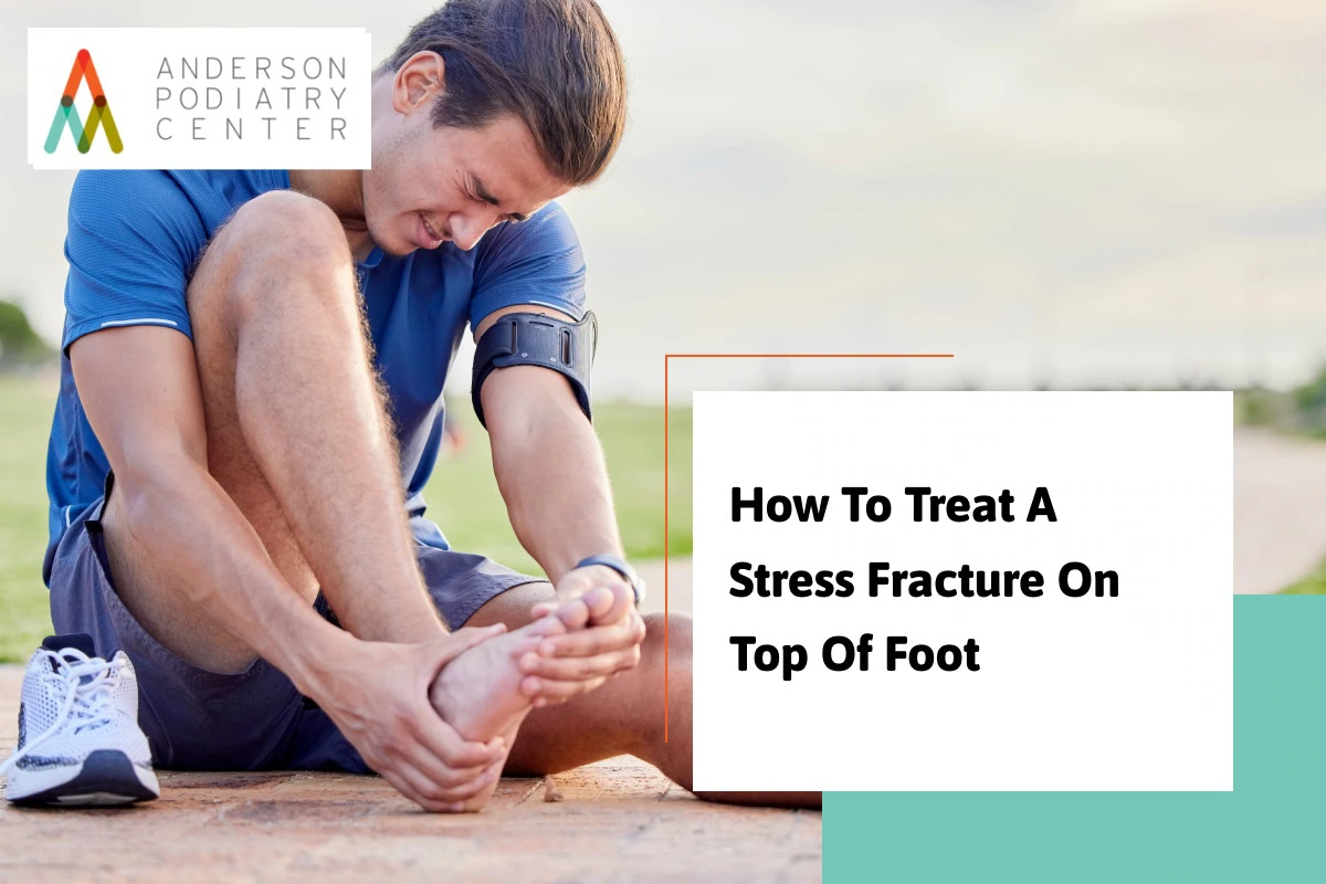 Stress Fracture on top of foot